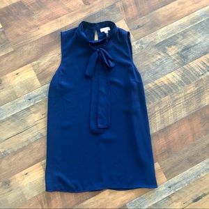 Sleeveless Top- Blue Charming Charlie Brand New